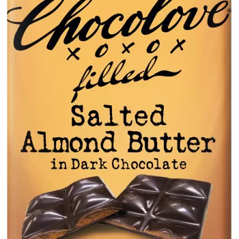 Chocolove Salted Almond Butter in Dark Chocolate Chocolove Salted Almond Butter in Dark Chocolate