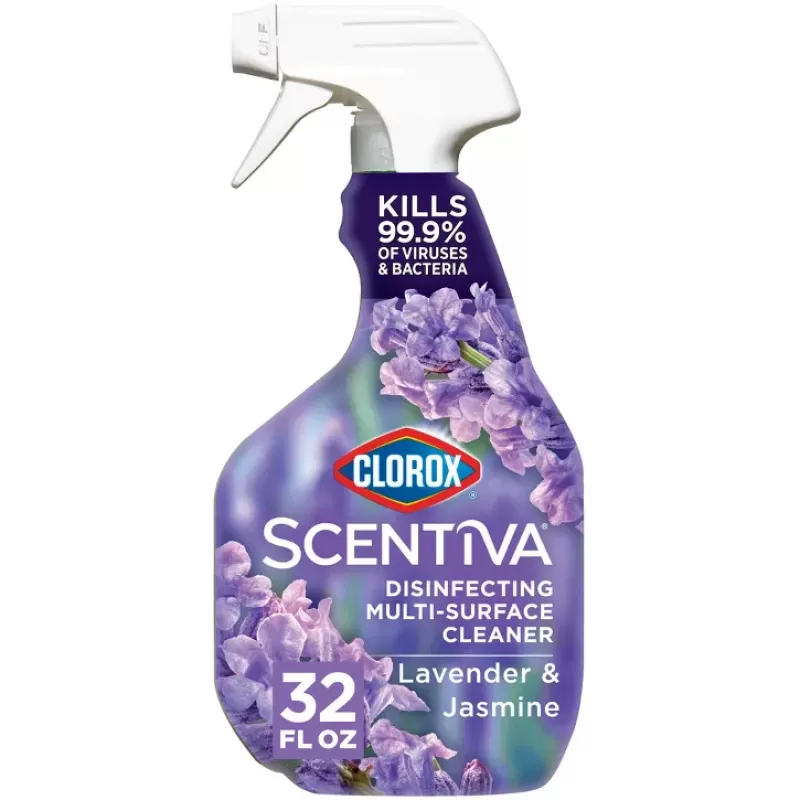 Clorox Scentiva Multi-Surface Cleaner, Tuscan Lavender, 32 Ounce