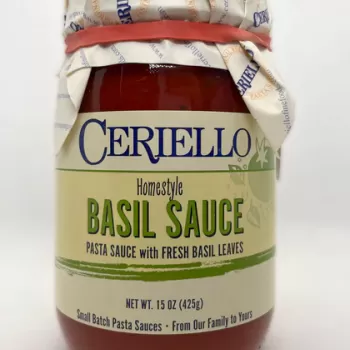 Ceriello Homestyle Basil Sauce Ceriello Homestyle Basil Sauce