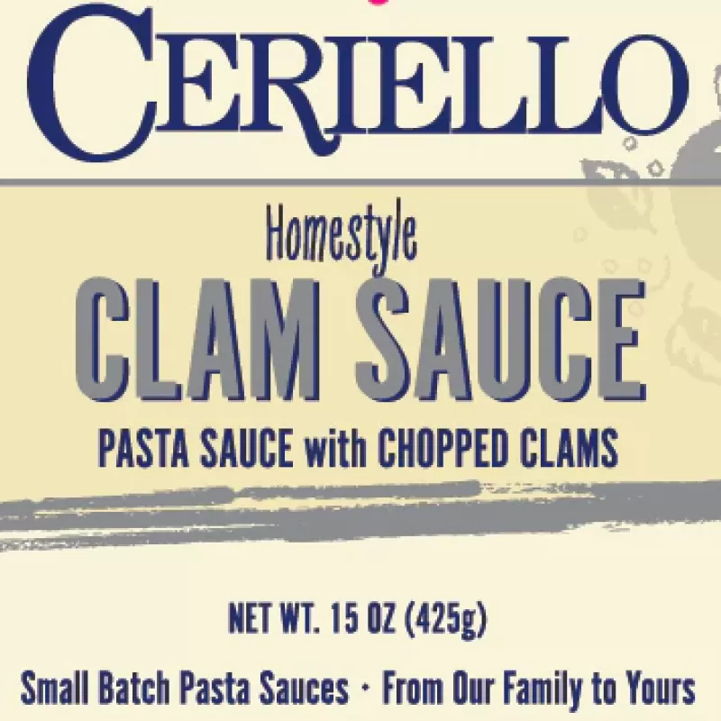 Ceriello Homestyle Clam Sauce Ceriello Homestyle Clam Sauce