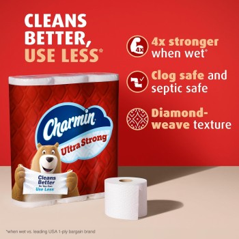 Charmin Ultra Strong Mega 6=24