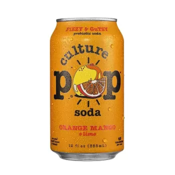 Culture Pop Orange Mango Soda Culture Pop Orange Mango Soda
