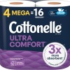 Cottonelle Ultra Comfort Toilet Paper 4=16