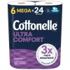 Cottonelle Ultra Comfort Toilet Paper 6=24