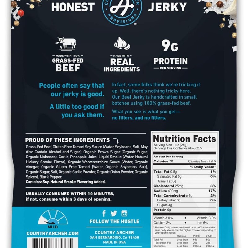Country Archer Original Beef Jerky Country Archer Original Beef Jerky