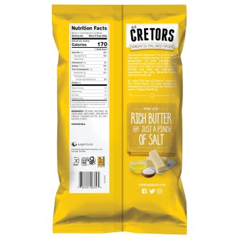 Cretors Farmhouse Butter Popcorn Cretors Farmhouse Butter Popcorn