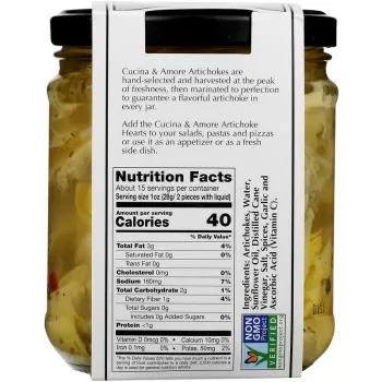 Cucina & Amore Artichoke Hearts Quartered Cucina & Amore Artichoke Hearts Quartered
