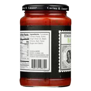 Cucina & Amore Pasta Sauce Basilico Cucina & Amore Pasta Sauce Basilico