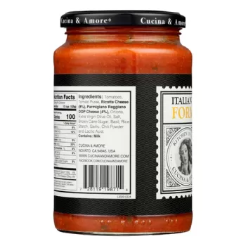 Cucina & Amore Pasta Sauce Formaggio Cucina & Amore Pasta Sauce Formaggio