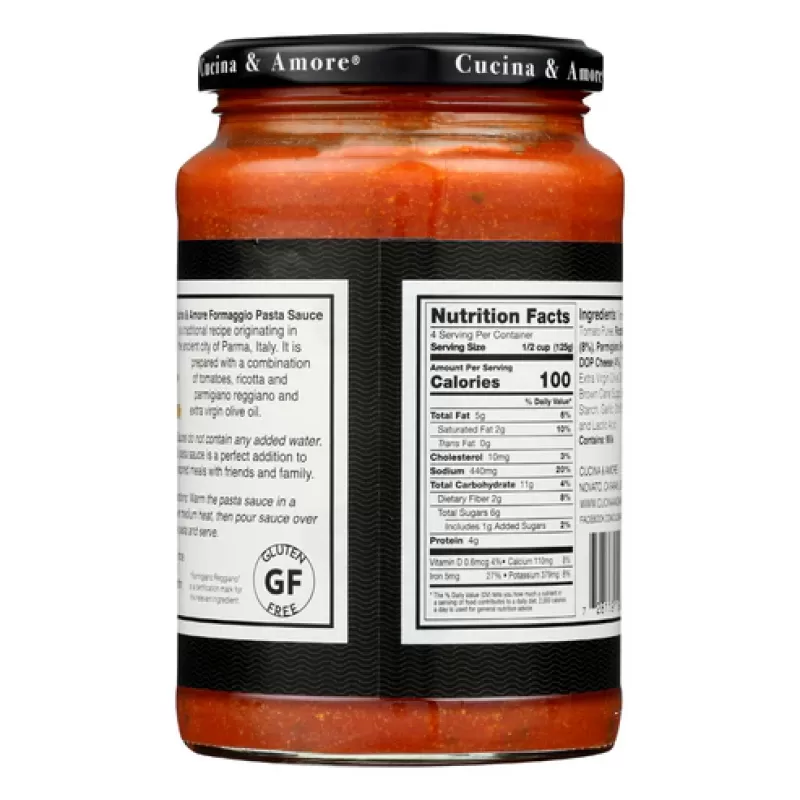 Cucina & Amore Pasta Sauce Formaggio Cucina & Amore Pasta Sauce Formaggio