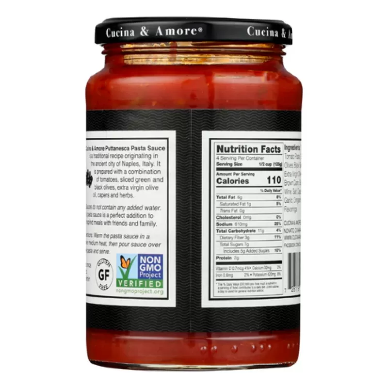 Cucina & Amore Pasta Sauce Puttanesca Cucina & Amore Pasta Sauce Puttanesca