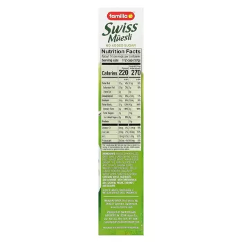 Familia Swiss Muesli Cereal, No Added Sugar
