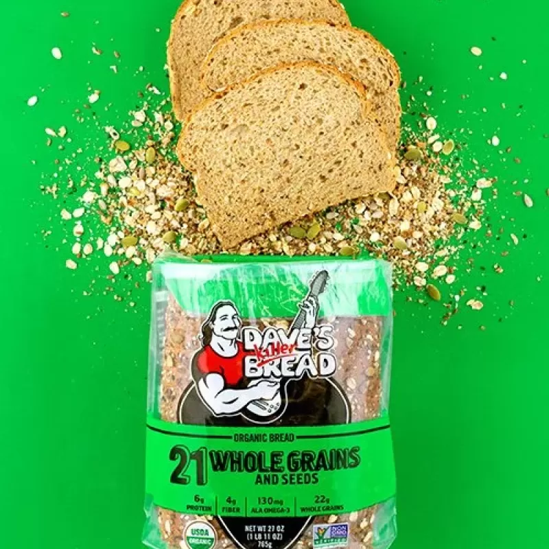 Dave's Organic 21 Whole Grains and Seeds Bread Dave's Organic 21 Whole Grains and Seeds Bread