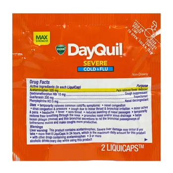 Dayquil Single Packet Dayquil Single Packet