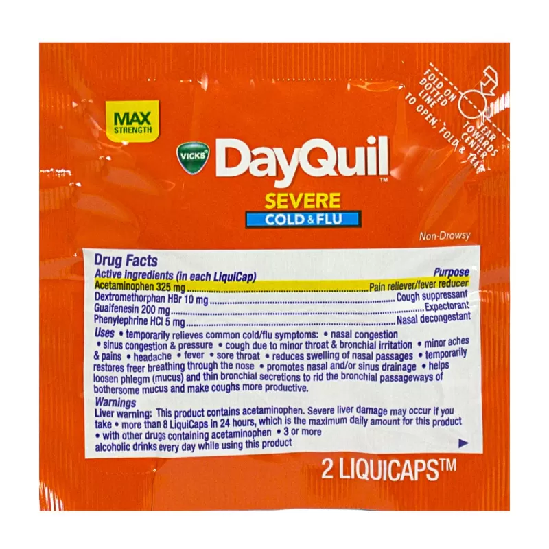 Dayquil Single Packet Dayquil Single Packet