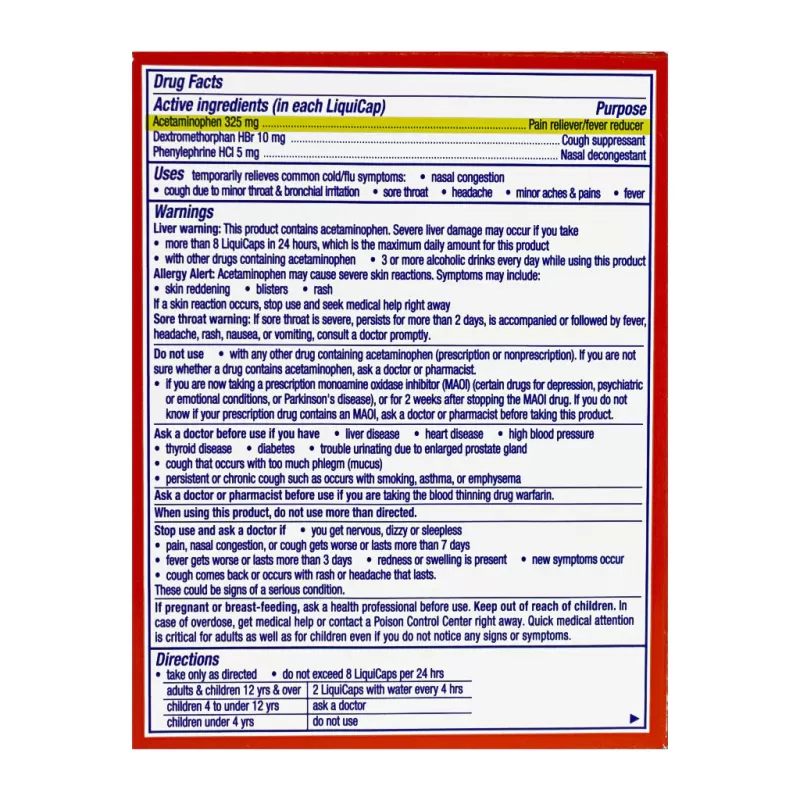 Dayquil Single Packet Dayquil Single Packet