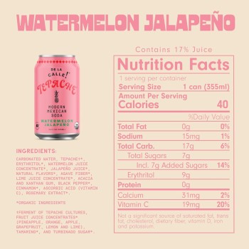 De La Calle Tepache Watermelon Jalapeno De La Calle Tepache Watermelon Jalapeno