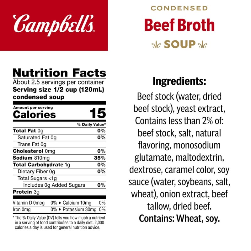 Campbell's Beef Broth Campbell's Beef Broth
