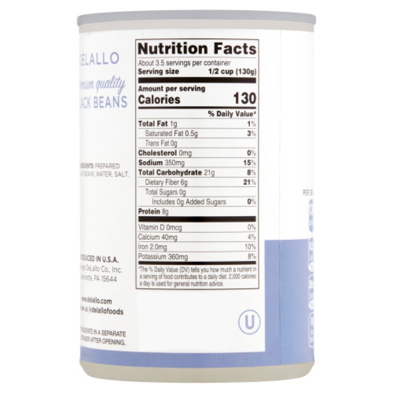 Delallo Black Beans Delallo Black Beans