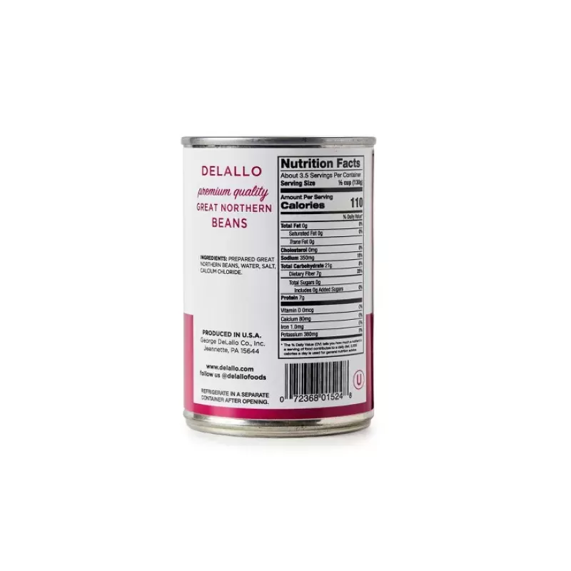 Delallo Great Northern Beans Delallo Great Northern Beans