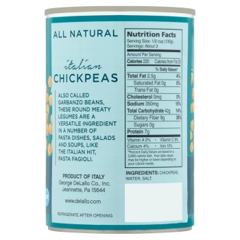 DeLallo Imported Chick Peas DeLallo Imported Chick Peas