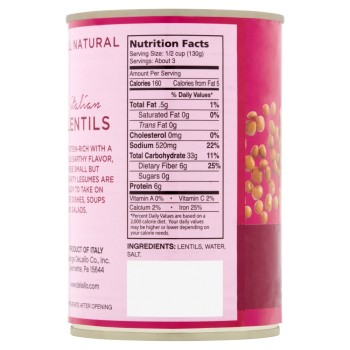 Delallo Imported Italian Lentils Delallo Imported Italian Lentils