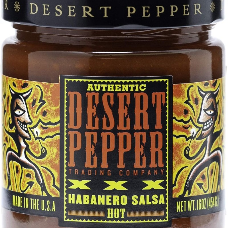 Desert Pepper Authentic Hot Habanero Salsa (16 oz) Desert Pepper Authentic Hot Habanero Salsa (16 oz)