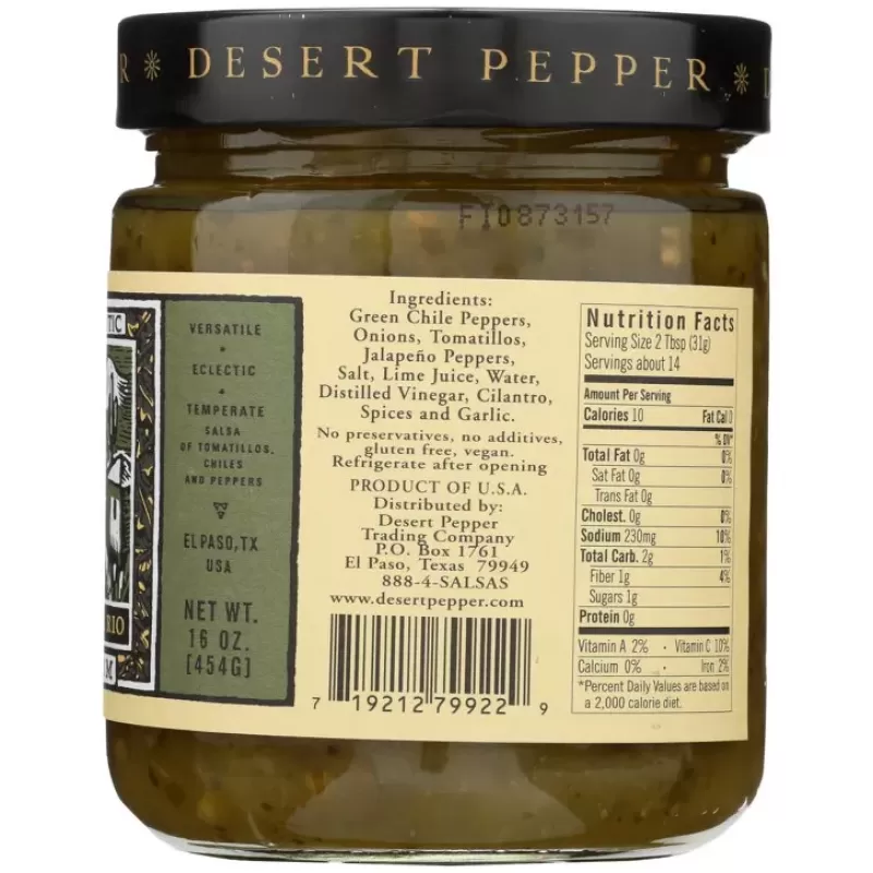 Desert Pepper Salsa Del Rio Medium Desert Pepper Salsa Del Rio Medium