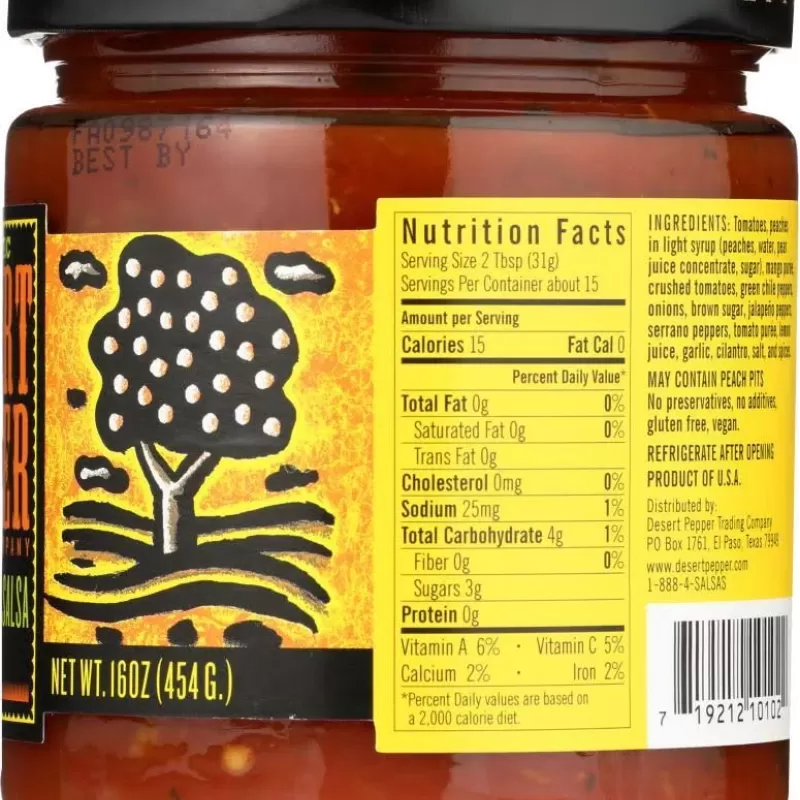 Desert Pepper Salsa Peach Mango