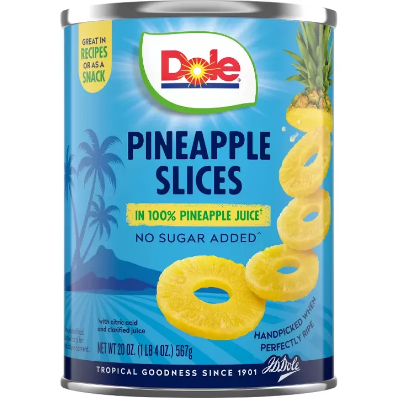 Dole Pineapple Slices 20-Ounce Dole Pineapple Slices 20-Ounce