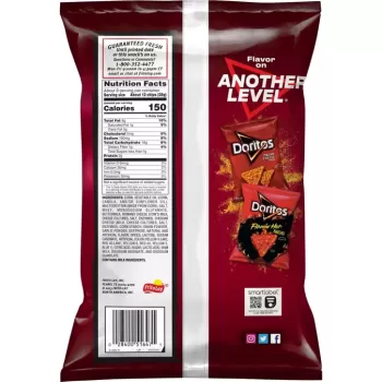 Doritos Spicy Nacho Tortilla Chips Doritos Spicy Nacho Tortilla Chips