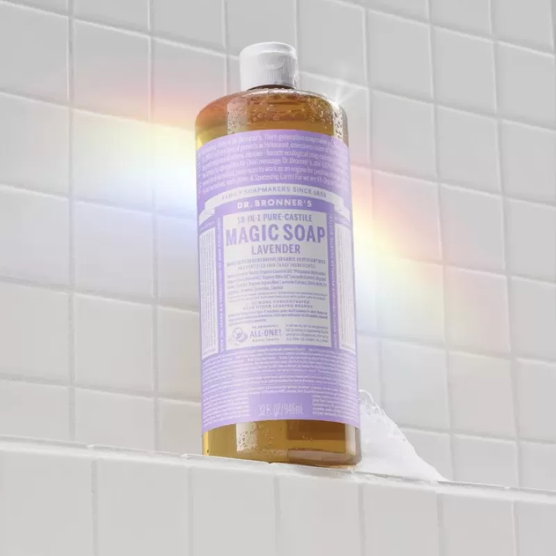 Dr. Bronner Lavender Castile Soap 32 Oz