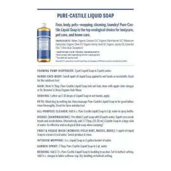Dr. Bronner Lavender Castile Soap 32 Oz