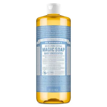 Dr. Bronner's Unscented Castile Soap 32 Oz