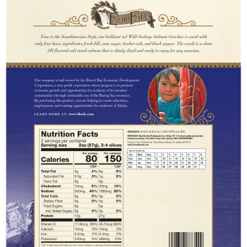 Echo Falls Sockeye Salmon Gravlax Echo Falls Sockeye Salmon Gravlax