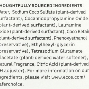 ECOS Dish Soap – Apricot Scent (25 oz)
