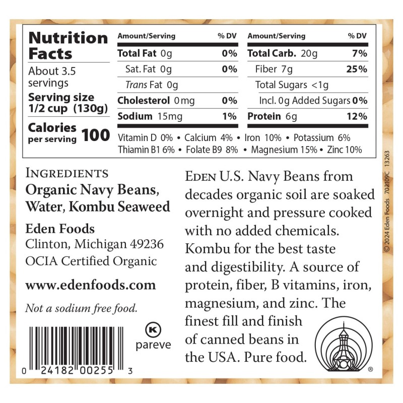 Eden Navy Beans Eden Navy Beans