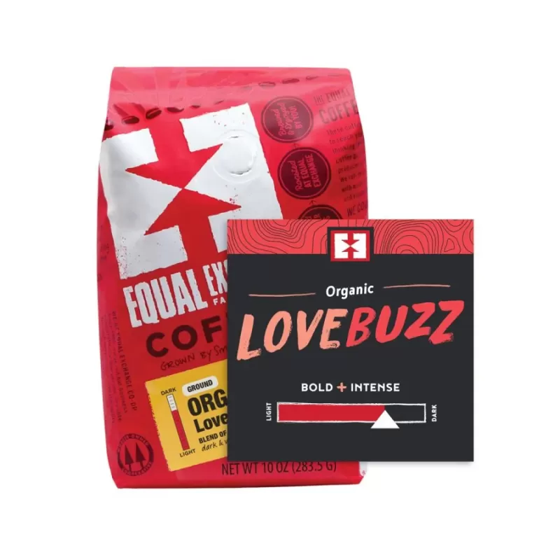Equal Exchange Organic Love Buzz Coffee Equal Exchange Organic Love Buzz Coffee