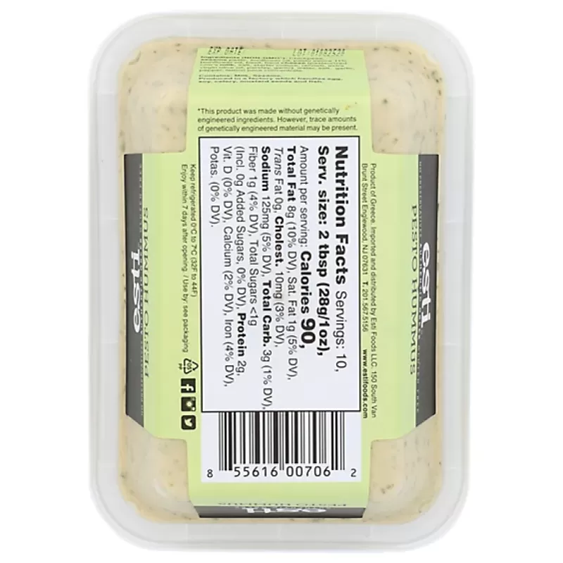 Esti Food Pesto Hummus Esti Food Pesto Hummus