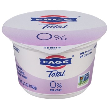 FAGE Total 0% Milkfat 5.3 Oz FAGE Total 0% Milkfat 5.3 Oz