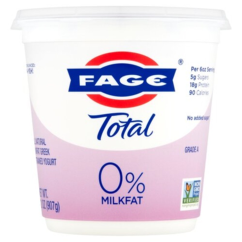 Fage Total Yogurt 0% 16 Oz Fage Total Yogurt 0% 16 Oz