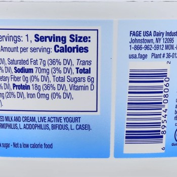 FAGE Total 5% Milkfat Greek Yogurt FAGE Total 5% Milkfat Greek Yogurt