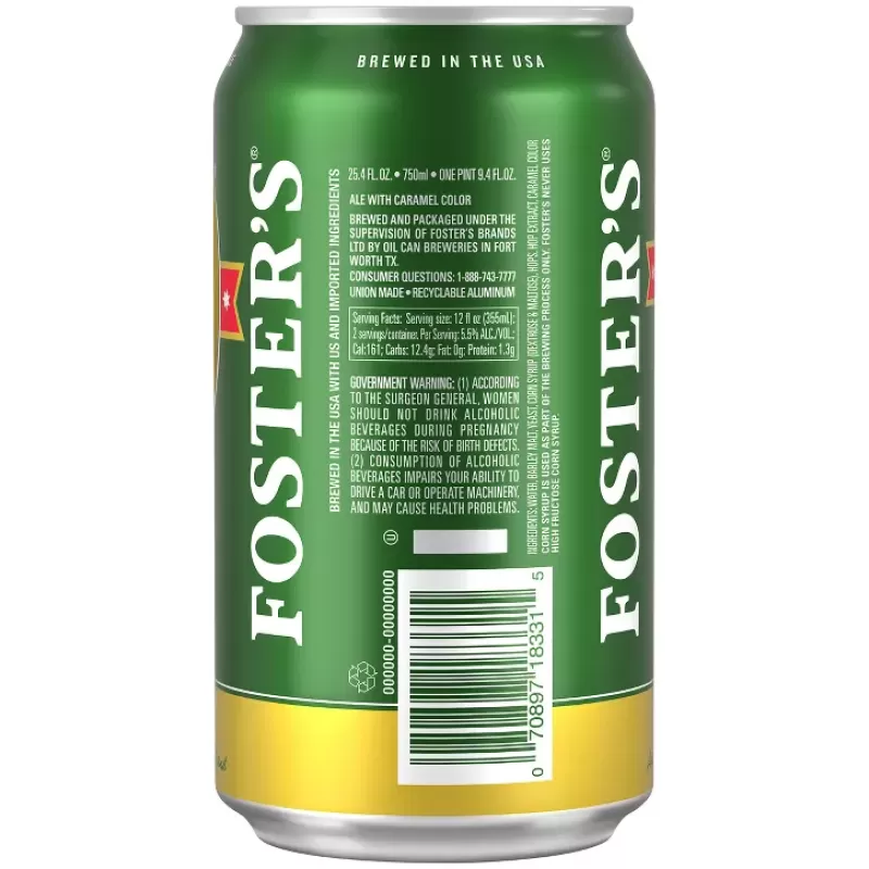 Foster Special Bitter Ale