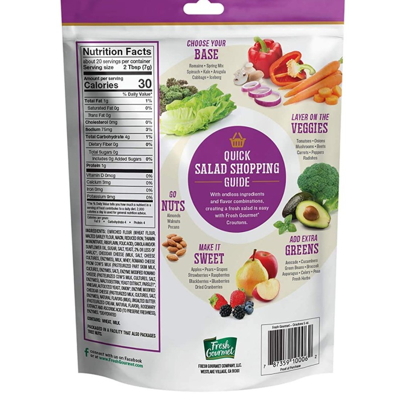 Fresh Gourmet Premium Croutons Fresh Gourmet Premium Croutons