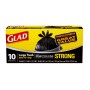 Glad Large Bag Trash 30 gal 10 count