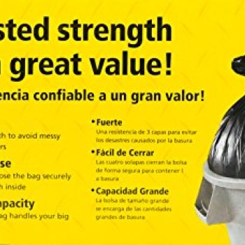 Glad Large Bag Trash 30 gal 10 count