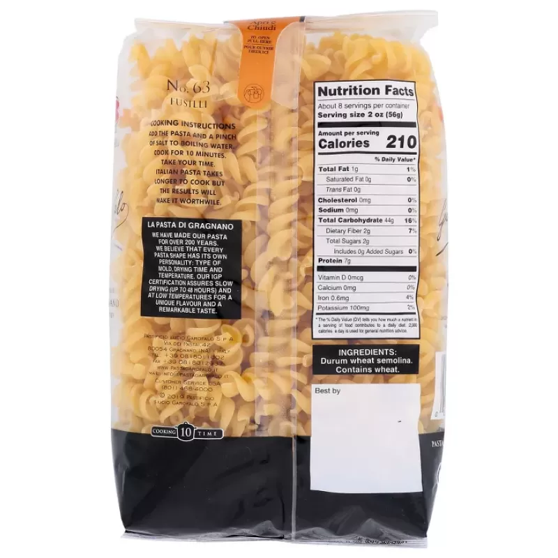 Garofalo Fusilli Pasta