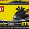 Glad Large Heavy Duty Trash Bags 30 Gallon 40 count