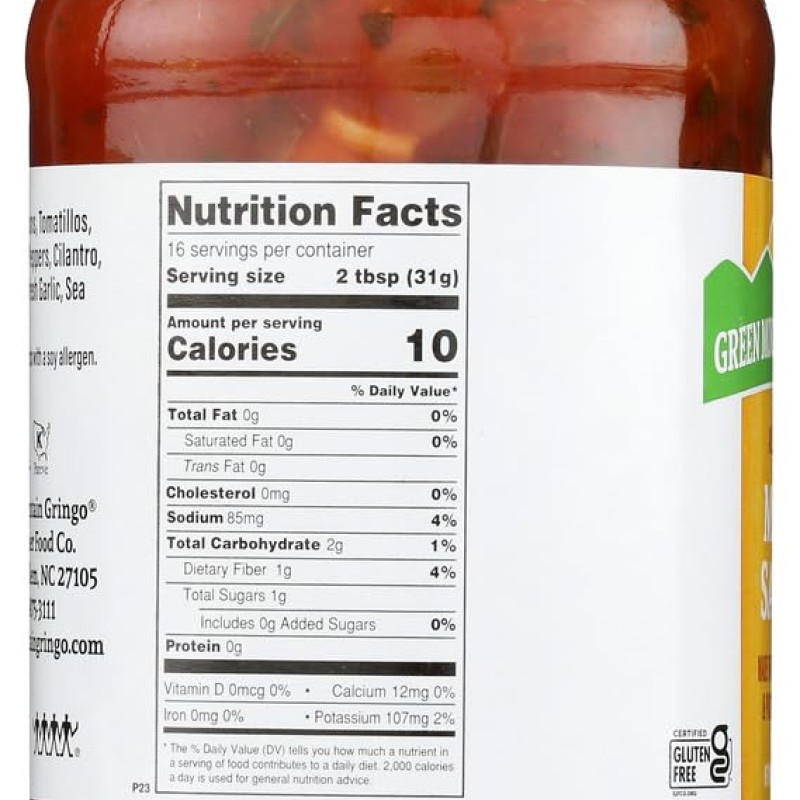 Green Mountain Mild Salsa 16 oz