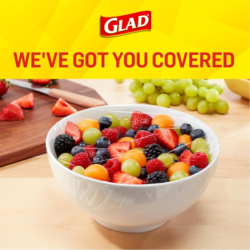 Glad Cling Wrap Clear Plastic Wrap Glad Cling Wrap Clear Plastic Wrap